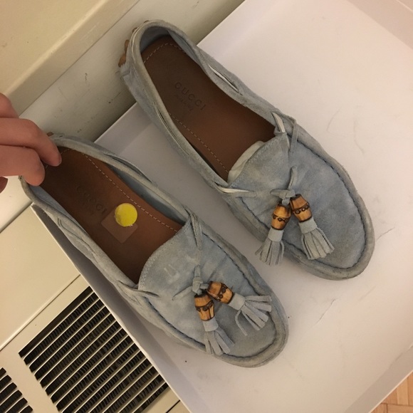 Gucci Shoes Gucci Loafer Size 36 Baby Blue Poshmark